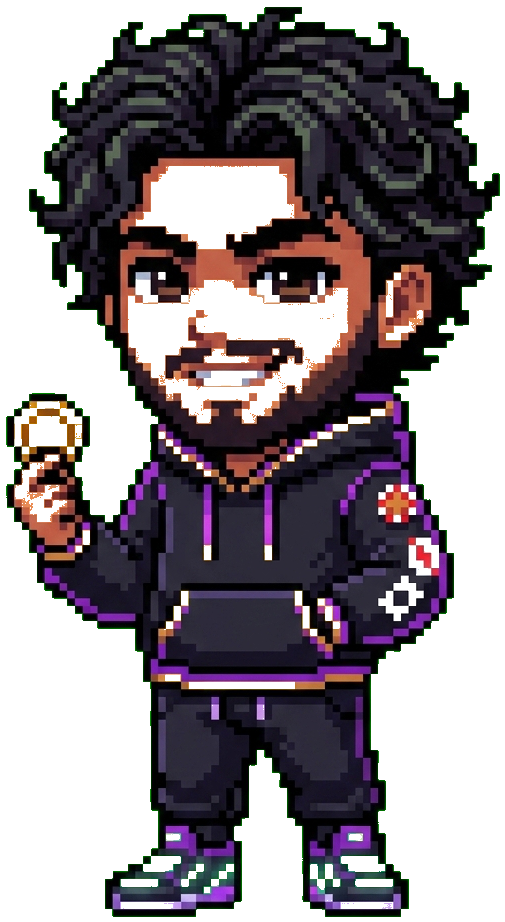 Big D Pixel Mascot
