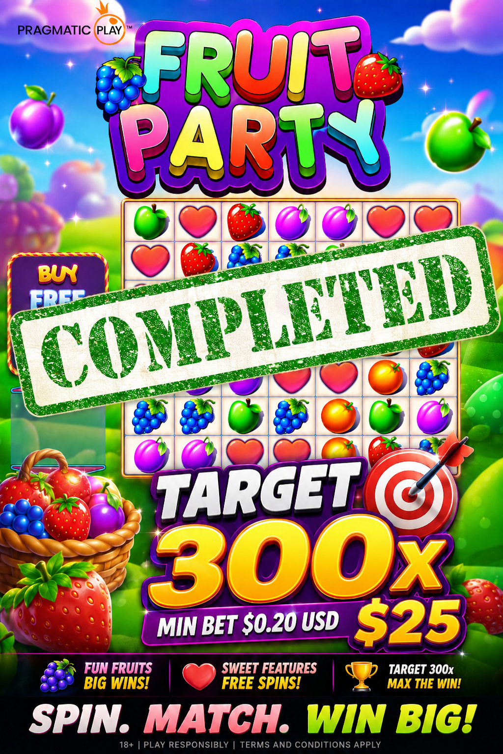 Fruit Party - 300x Challenge (Completed)