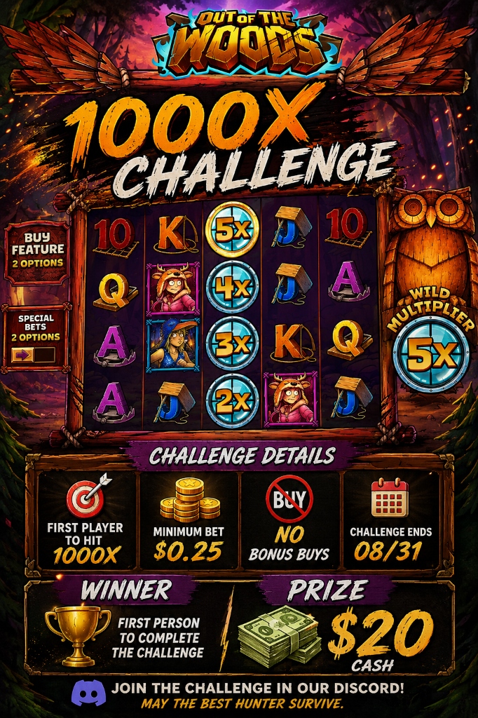Out of the Woods - 1000x Challenge